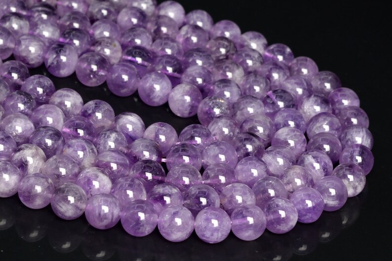 12MM Deep Lavender Amethyst Beads Grade AAA Genuine Natural Gemstone Half Strand Round Loose Beads 7.5 Bulk Lot Options 109479h-2981