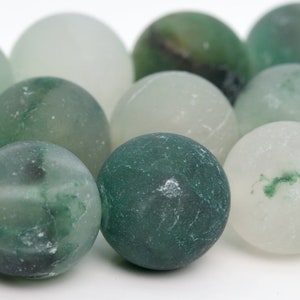 10MM mat groene Chalcedoon kralen rang AAA echte natuurlijke edelsteen volledige strand ronde losse kralen 16&quot; bulk lot opties (105209-1475)