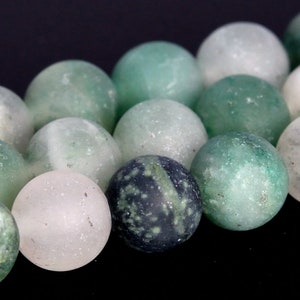 6MM mat groene Chalcedoon kralen rang AAA echte natuurlijke edelsteen volledige strand ronde losse kralen 15,5&quot; bulk lot opties (104886-1333)