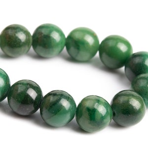 6MM Verdite Beads Grade AAA Genuine Natural Gemstone Half Strand Round Loose Beads 7.5" BULK LOT 1,3,5,10 and 50 (104512h-1229)