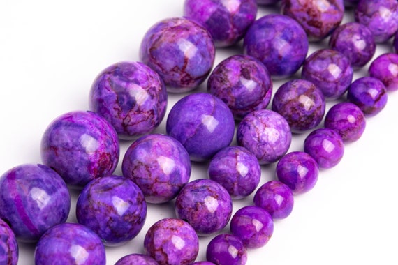 Purple turquoise beads deals