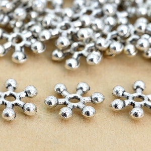 7x2MM Antique Silver Tone Spacer Beads Rudder 30 Pcs Bulk Lot Options (62344-2282)