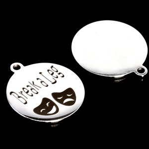 41032-2170 1 pcs Stainless Steel Is The World/'s Most Hateful Unfilial coin Charm