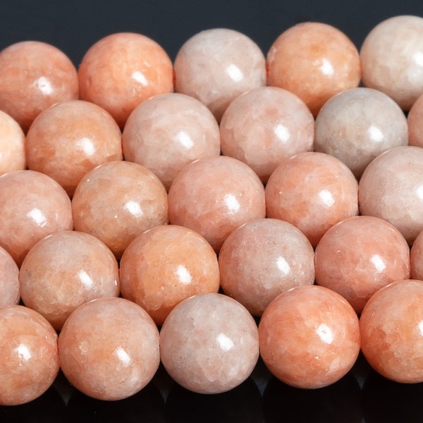 Orange Calcite Beads Genuine Natural Grade AA Gemstone Round Loose Beads 4MM 6MM 8MM 10MM 12MM Bulk Lot Options