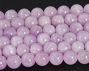 6 MM 8 MM 10 MM 12 MM Lila Kunzit Perlen Natürliche Klasse AA Edelstein Runde Lose Perlen