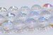 White Mystic Aura Quartz Beads Round Loose Beads 6MM 8MM 10MM Bulk Lot Options 