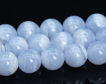 5 MM Blaue Spitze Achat Perlen Brasilien Klasse AA echte natürliche Edelstein runde lose Perlen 16 "Bulk Lot Optionen (109193)