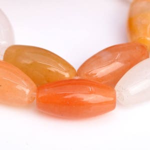 12x6MM Multicolor Jade Beads Barrel Grade AAA Genuine Natural Gemstone Half Strand Loose Beads 7.5&quot; BULK LOT 1,3,5,10 and 50 (103054h-685)