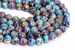 Icy Blue & Purple Sea Sediment Imperial Jasper Beads Grade AAA Gemstone Round Loose Beads 4MM 6MM 8MM 10MM 12MM Bulk Lot Options 