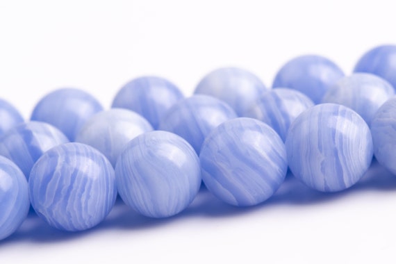Purple Blue Lace Stone Beads Round Loose Beads 6MM 8MM 10MM Bulk Lot Options