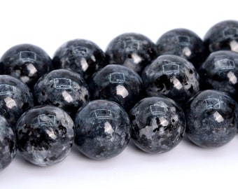 8MM Black Jade Beads Grade AAA Natural Gemstone Full Strand Round Loose Beads 14.5" Bulk Lot Options (106869-2078)