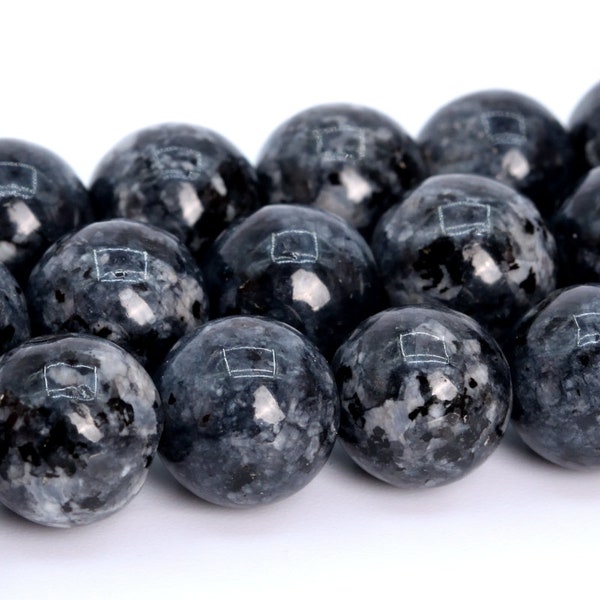 8MM Black Jade Beads Grade AAA Natural Gemstone Full Strand Round Loose Beads 14.5" Bulk Lot Options (106869-2078)