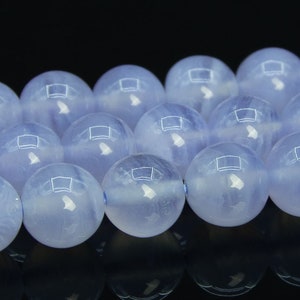 5MM Blue Lace Agate Beads Brazil Grade AAA Genuine Natural Gemstone Round Loose Beads 16&quot; Bulk Lot Options (109197)