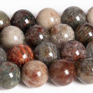 Mix Phantom Quartz Beads Genuine Natural Grade AA Gemstone Round Loose Beads 8MM 10MM 12MM Bulk Lot Options