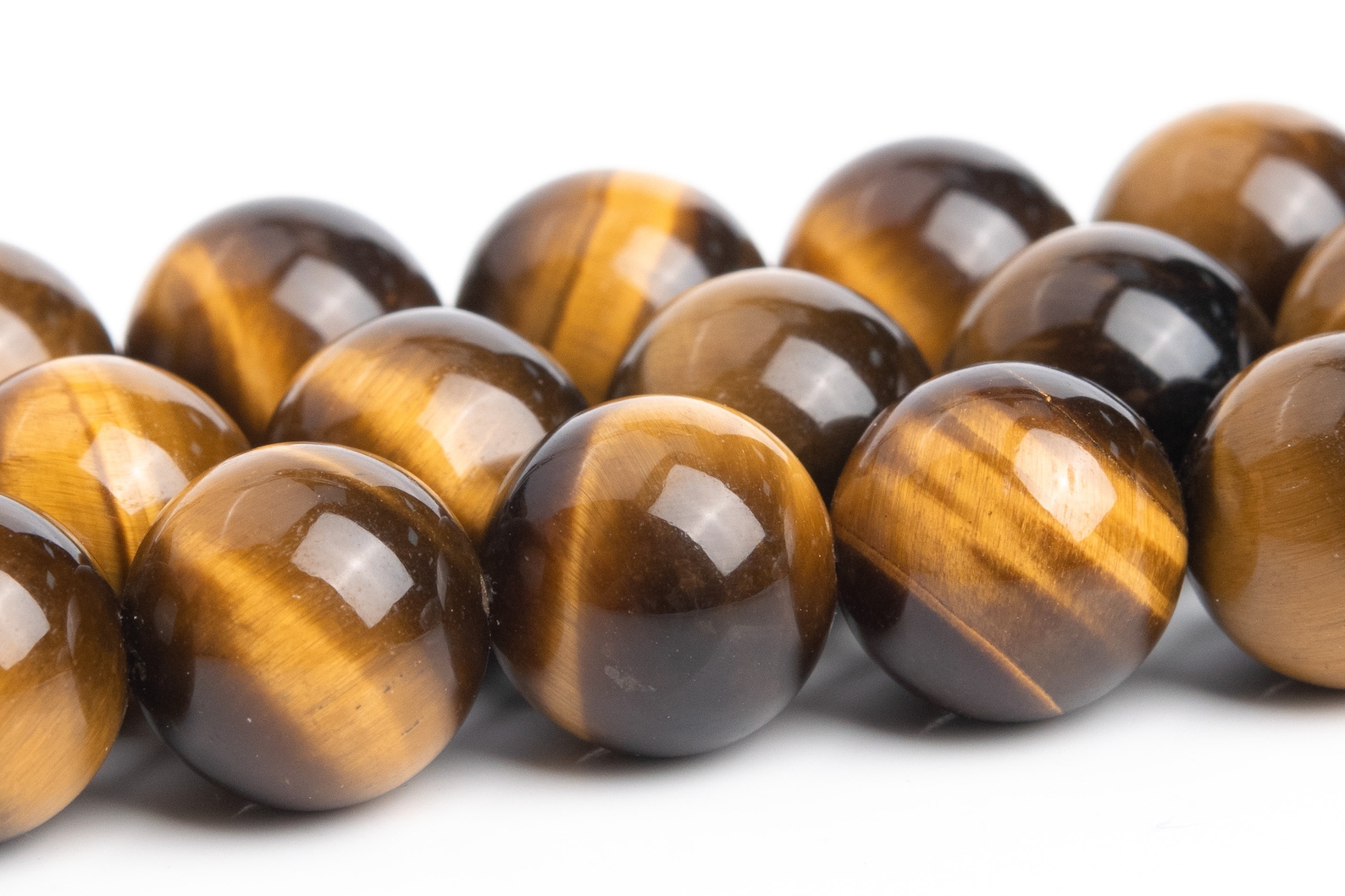 Yellow Tiger Eye Beads Genuine Natural Grade AAA Gemstone Etsy