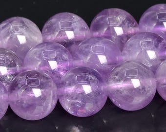 Brazil Amethyst Beads Genuine Natural Round Gemstone Beads