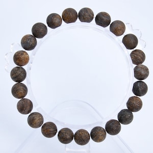 8MM Matte Toffee Bar Bronzite Beads Bracelet Grade AAA Genuine Natural Round Gemstone 7&quot; Bulk Lot Options (106775h-066)