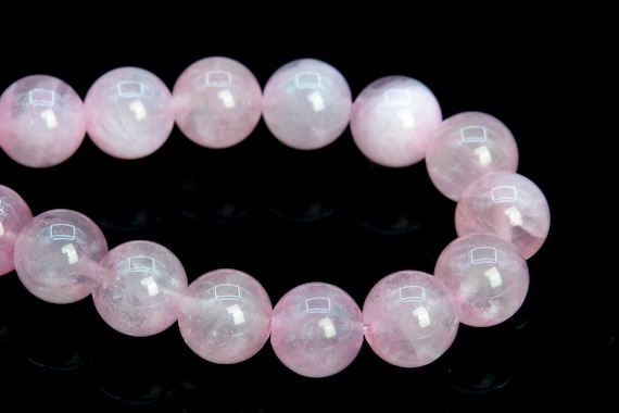 Natural Rose Quartz Stone Beads Pink Round Faced Matte Gemstone Loose Beads  for Jewelry Making 2MM 3MM 4MM 6MM 8MM 10MM 12MM (8MM, Rose Matte)