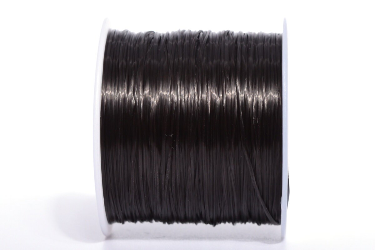 High Quality 0.8MM Black Japanese Elastic Cord / Thread Etsy