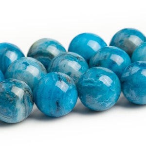 Blue Crazy Lace Agate Beads Grade AAA Gemstone Round Loose Beads 6MM 8MM 10MM Bulk Lot Options