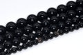 Black Obsidian Beads Grade A Genuine Natural Gemstone Round Loose Beads 4MM 6MM 8MM 10MM Bulk Lot Options