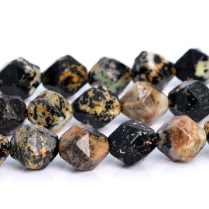 Old Ore African Turquoise Beads Star Cut Faceted Grade AAA Genuine Natural Gemstone Loose Beads 6MM 8MM 10MM Bulk Lot Options