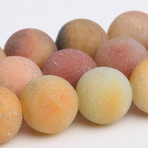 Matte  Microcline Beads Grade AAA Genuine Natural Gemstone Round Loose Beads 6MM 8MM 10MM 12MM Bulk Lot Options