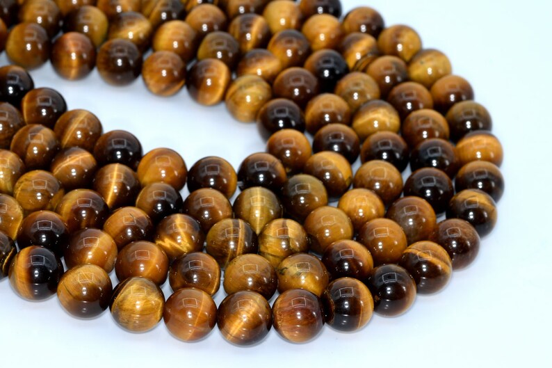 Yellow tiger eye beads Clearance