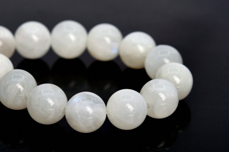 105977h-1798 10MM Rainbow Moonstone Beads Grade A Genuine Natural India Gemstone Half Strand Round Loose Beads 7.5 BULK LOT 1,3,5,10,50