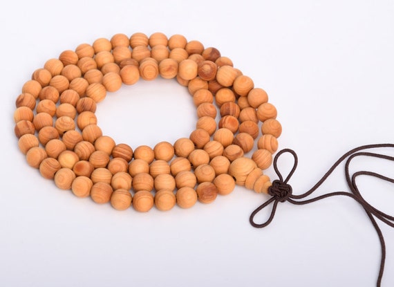 6MM Fragrant Thuja Sutchuenensis Mala Beads 108 Pcs Natural Wood Round  Beads 27" BULK LOT 1,3,5,10 and 50 (80026-822) - Etsy