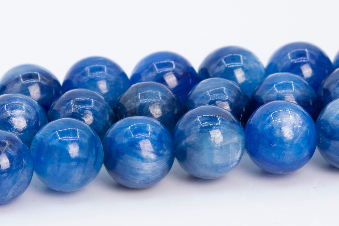 8MM Blue Kyanite Beads South Africa Grade AA Genuine Natural Etsy
