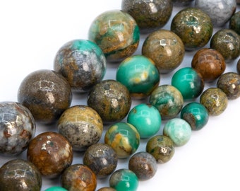 Multicolor Atacamite Beads Genuine Natural Grade AAA Gemstone Round Loose Beads 6MM 8MM 10MM 12MM  Bulk Lot Options