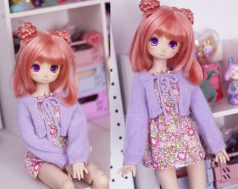 MSD, MDD Knitted Cardigan (Lavender )