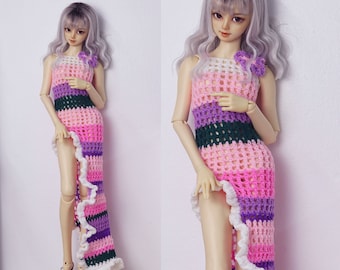 SD,DD Knit long dress