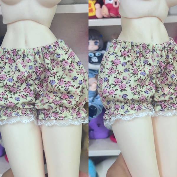 SD,DD puff shorts (florals)
