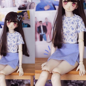 SD,DD Wrap skirt (Blue)