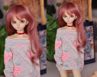 Top estampado con hombros descubiertos de MSD (Ichigo)