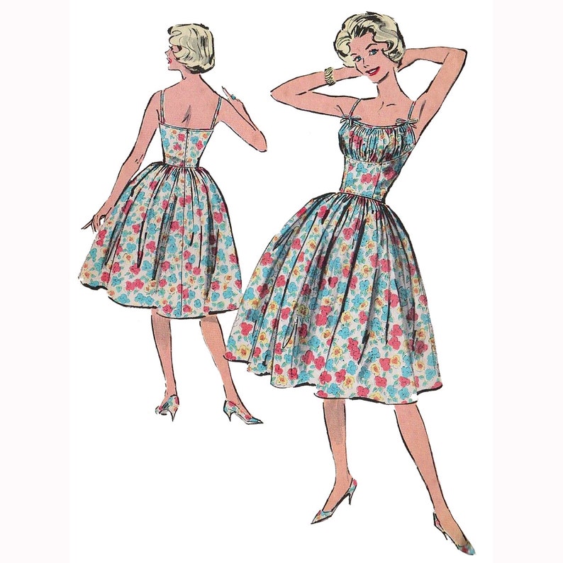 full gathered skirt dress