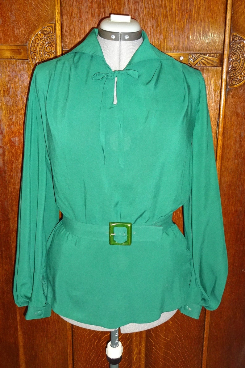 1930s style blouse