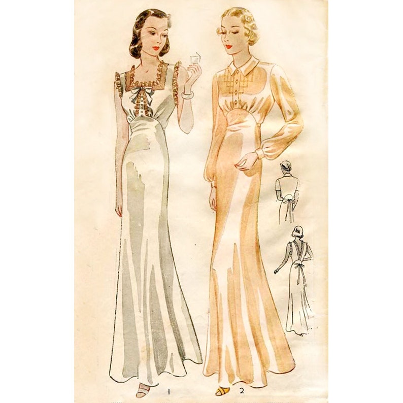 bias cut 1930s