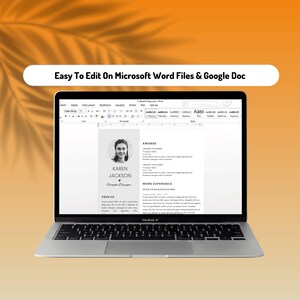 ATS Lebenslauf Vorlage | Moderner professioneller Lebenslauf (Word, Google Docs) Bild 5