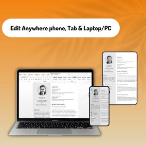 ATS Lebenslauf Vorlage | Moderner professioneller Lebenslauf (Word, Google Docs) Bild 7