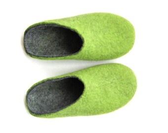 wool clogs with cork soles