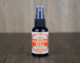 Close Shaving Oil, Cool Mint, All Natural, Made in Ireland