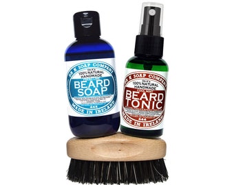 All Natural Beard Kit. Beard Care Kit. Handmade in Ireland.