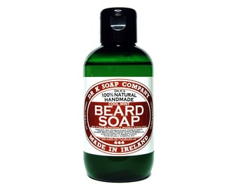 Beard Wash, Cool Mint, Beard Soap, All Natural, Handmade in Ireland