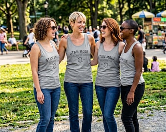 Personalized Kpop Tank Top | Stan Mode Always On Shirt | Custom Year Concert Tank | Fan Gift