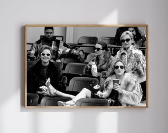 Sex and the City Poster, SATC Print, Black and White TV Show Wall Art, Canvas Poster