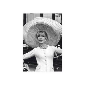 Brigitte Bardot Poster, Hollywood Schwarzweiß Wandkunst, Vintage Print, Fotografie Drucke, Leinwand Poster Bild 7
