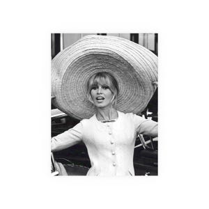 Brigitte Bardot Poster, Hollywood Schwarzweiß Wandkunst, Vintage Print, Fotografie Drucke, Leinwand Poster Bild 5